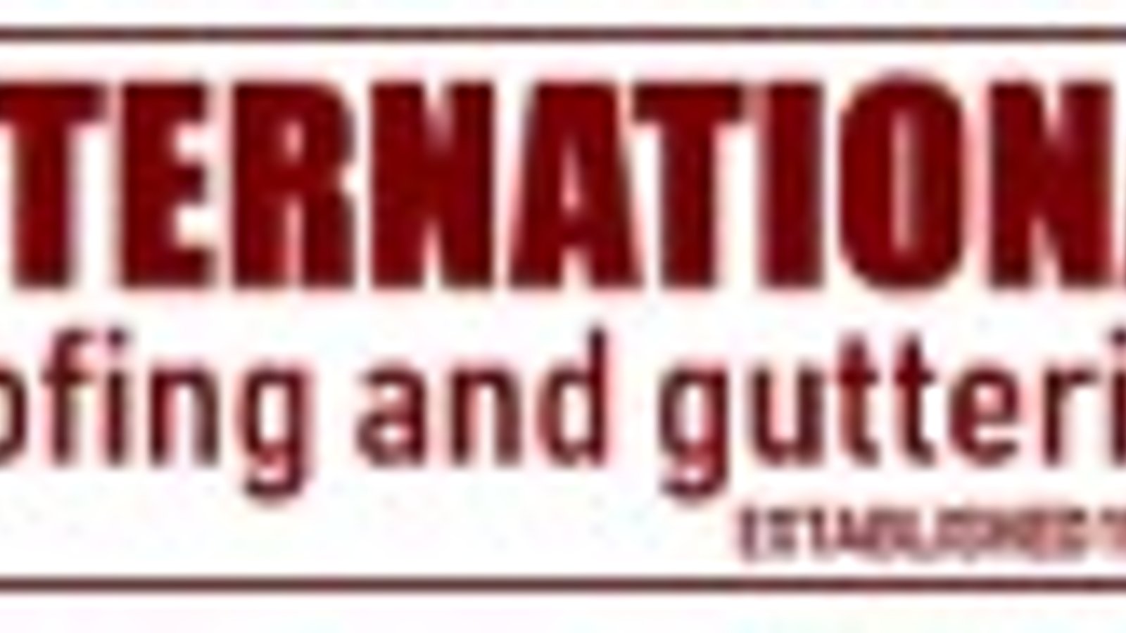 International Roofing & Guttering