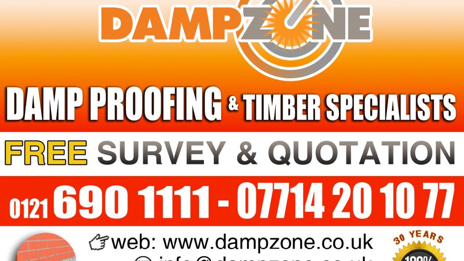 Damp Zone Ltd - Live 831-693-8131