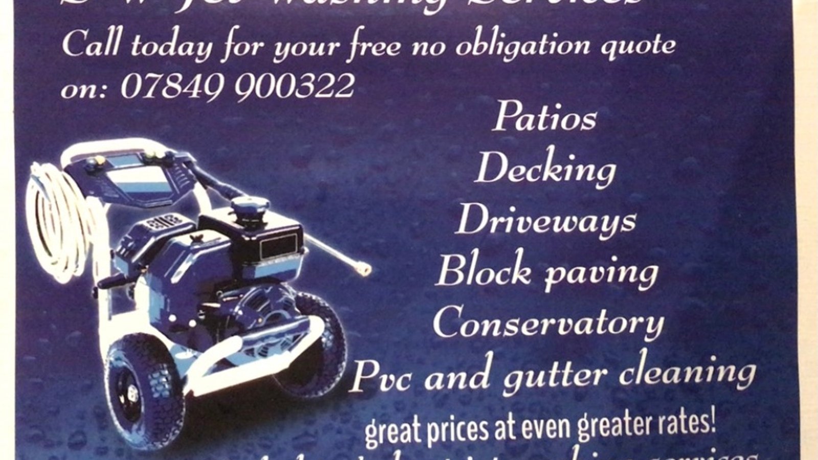 S W Jet Washing Services