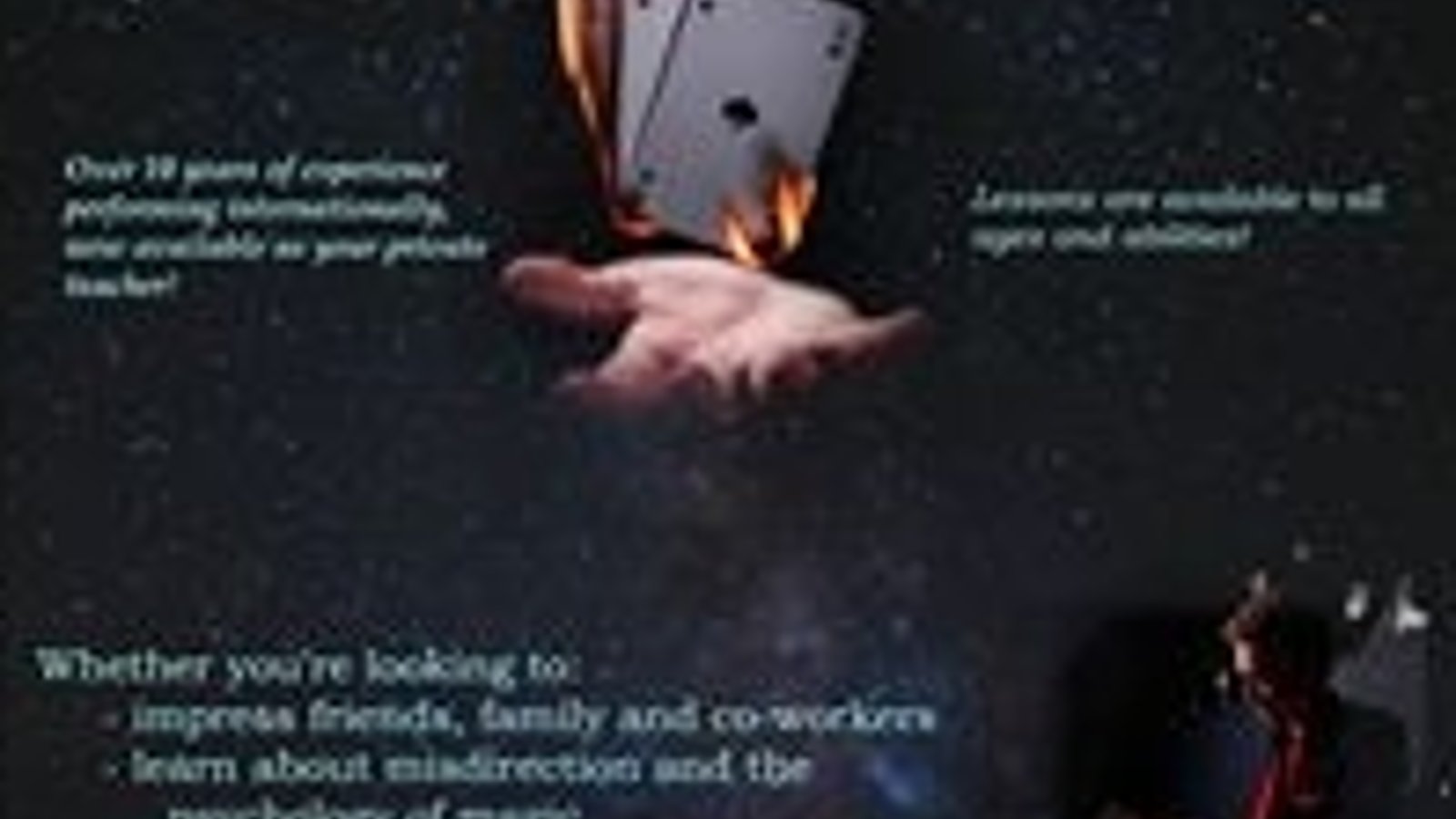 Magician Max Rendall 590-804-0296