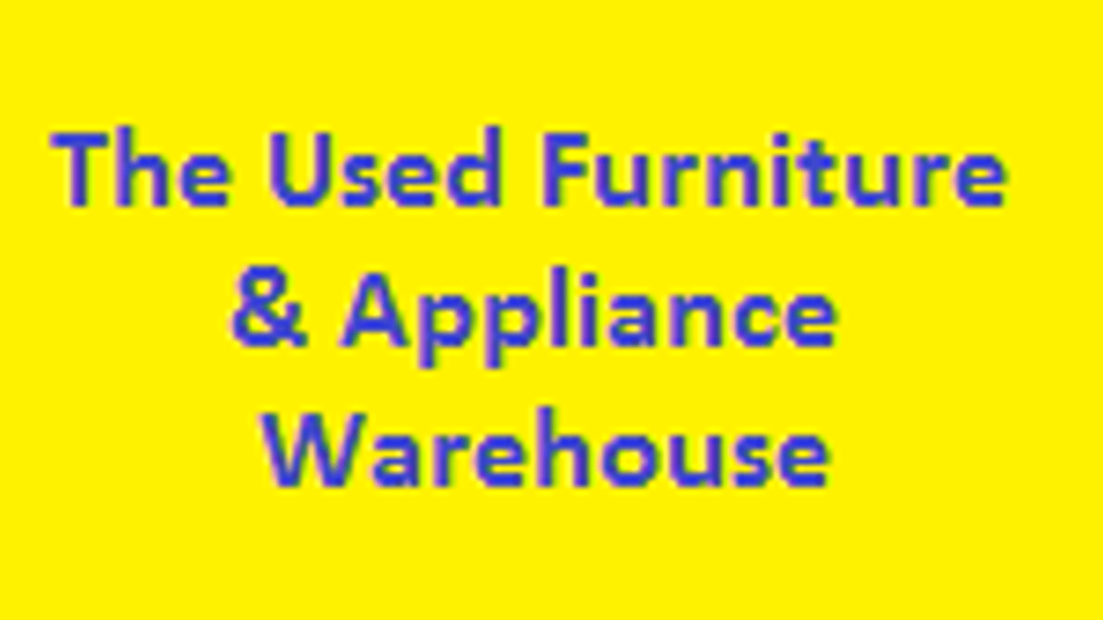 The Used Furniture & Appliance Warehouse