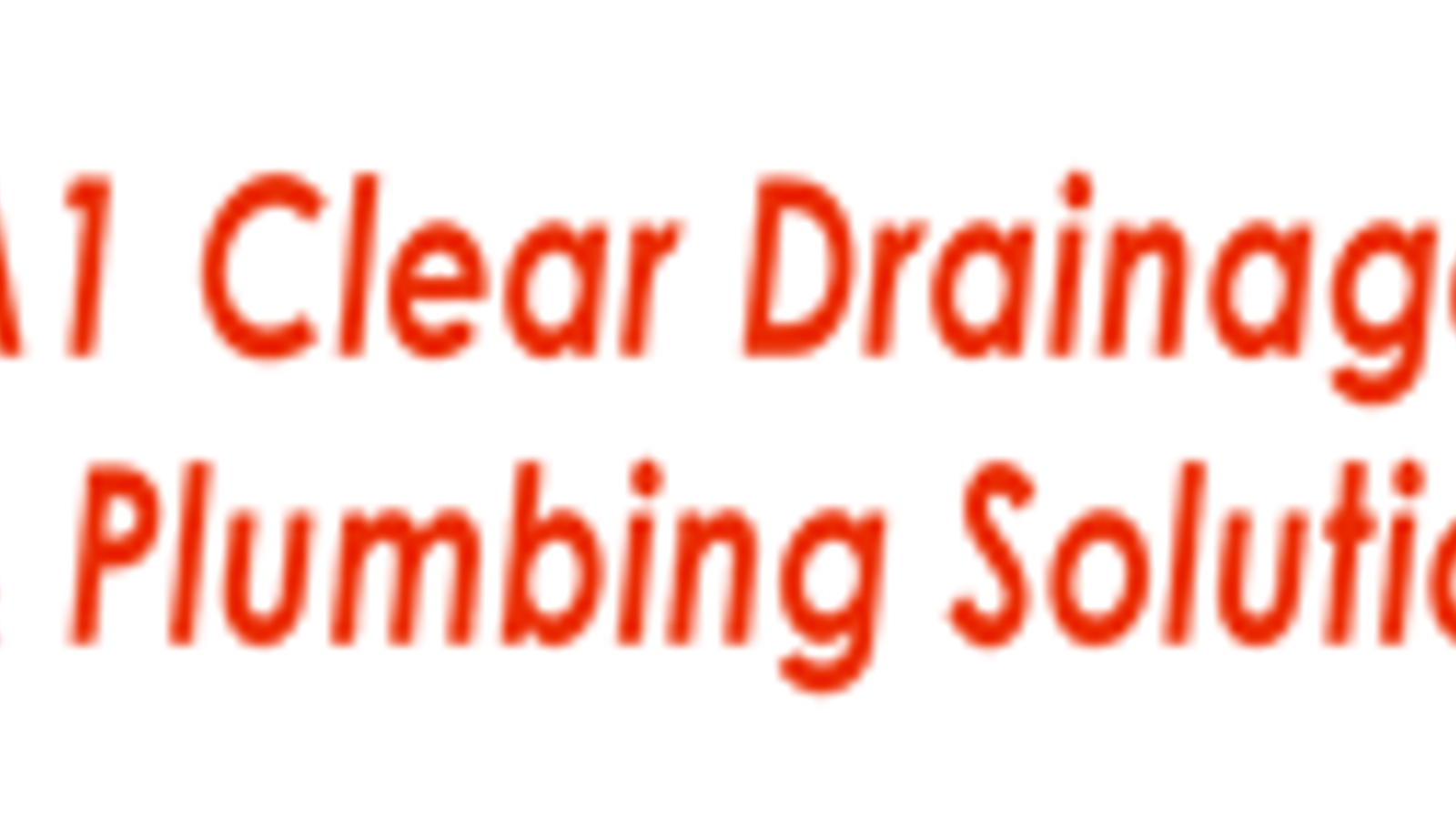 A1 Clear Drainage and Plumbing Solutions Ltd