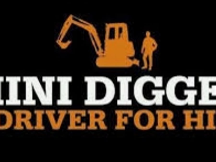 J W Mini Digger Driver Hire
