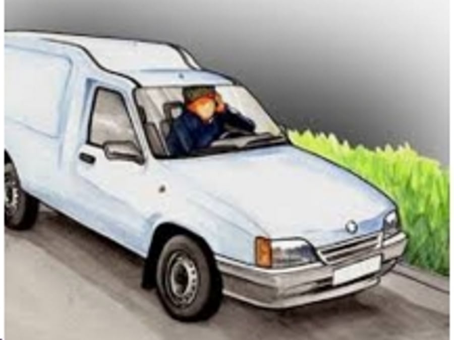 Man In A Small Van 354-883-7200
