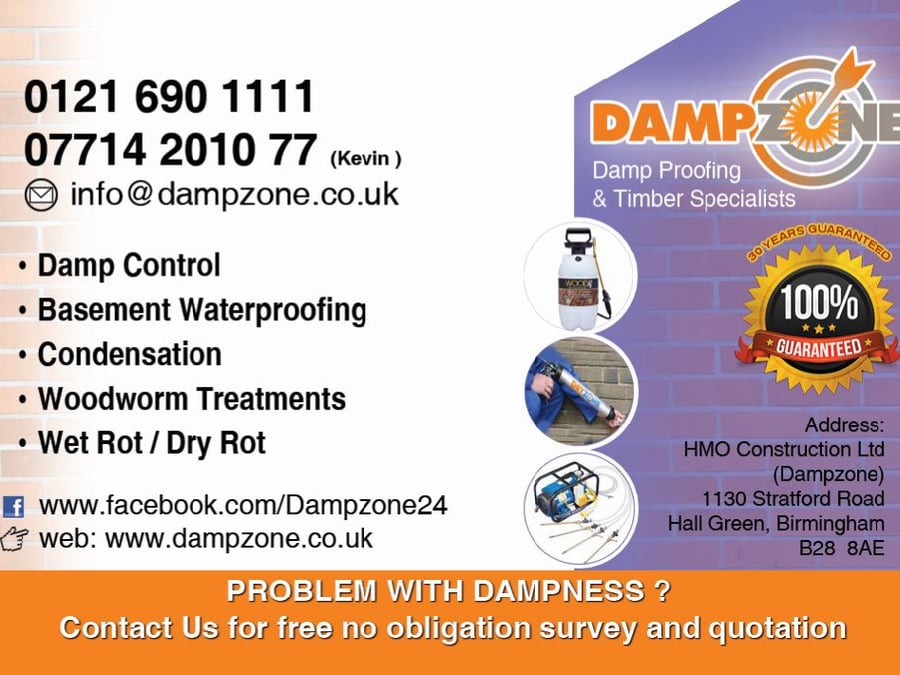 Damp Zone Ltd - Live 831-693-8131